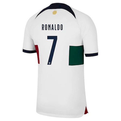 Portugal Cristiano Ronaldo 7 Auswärtstrikot 2022 Fußballtrikots