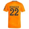 Real Madrid Antonio Rüdiger 22 Auswärtstrikot 2024 25 Fußballtrikots