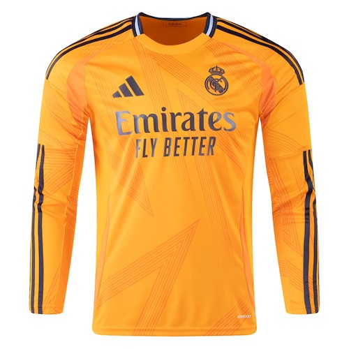 Real Madrid Auswärtstrikot 2024-25 Fußballtrikots - Langarm