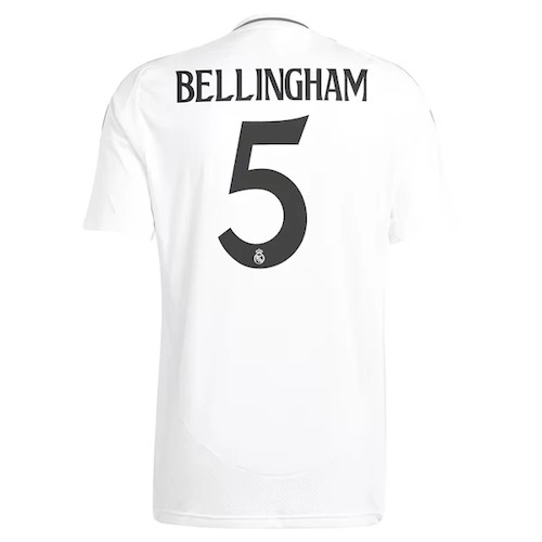 Real Madrid Bellingham 5 Heimtrikot 2024-25 Fußballtrikots