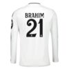 Real Madrid Brahim 21 Heimtrikot 2024 25 Fußballtrikots Langarm