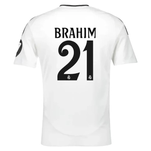 Real Madrid Brahim 21 Heimtrikot 2024-25 Fußballtrikots