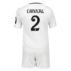 Real Madrid Carvajal 2 Kinder Heim Trikotsatz 2024 2025 Fußballtrikots