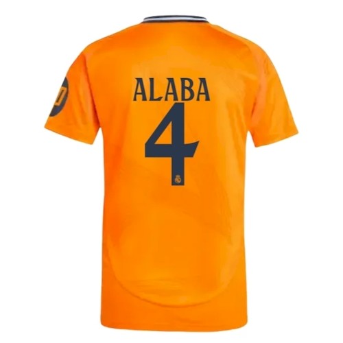 Real Madrid David Alaba 4 Auswärtstrikot 2024-25 Fußballtrikots