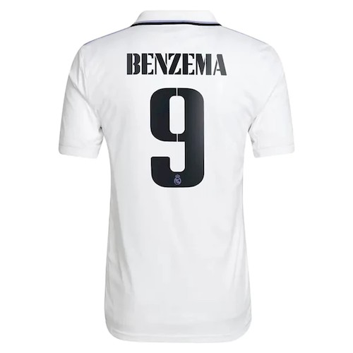 Real Madrid Karim Benzema 9 Heimtrikot 2022-23 Fußballtrikots