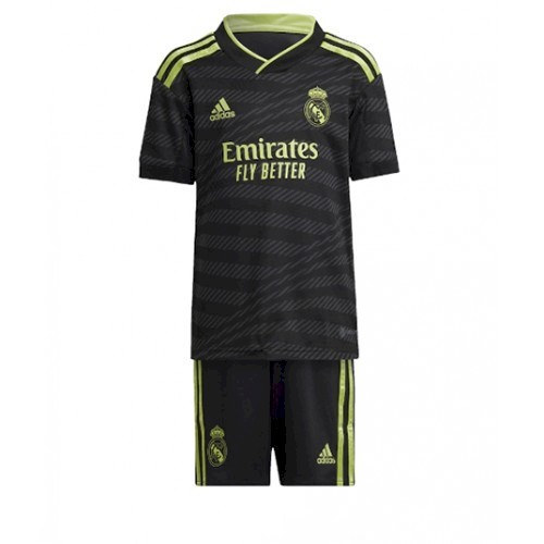 Real Madrid Kinder 3rd Trikotsatz 2022-23 Fußballtrikots