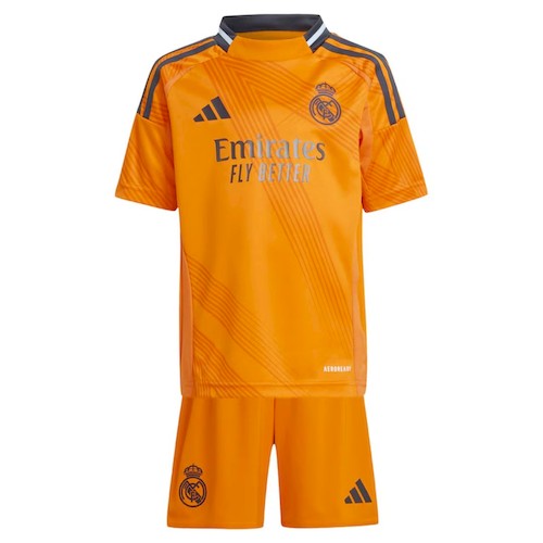 Real Madrid Kinder Auswärts Trikotsatz 2024-25 Fußballtrikots