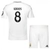 Real Madrid Kroos 8 Heim Kinder Trikotsatz 2024 2025