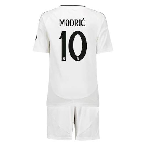 Real Madrid Luka Modrić 10 Heim Kinder Trikotsatz 2024 2025