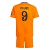 Real Madrid Mbappé 9 Auswärts Kinder Trikotsatz 2024 2025