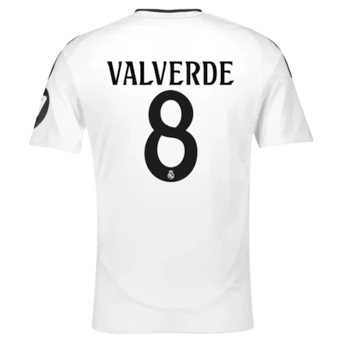 Real Madrid Valverde 8 Heimtrikot 2024-25 Fußballtrikots