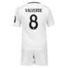 Real Madrid Valverde 8 Kinder Heim Trikotsatz 2024 25 Fußballtrikots