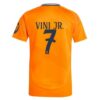 Real Madrid Vini Jr 7 Auswärtstrikot 2024 25 Fußballtrikots
