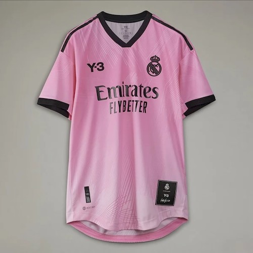 Real Madrid Y-3 120th Anniversary Pink Heimtrikot 2022-23 Fußballtrikots