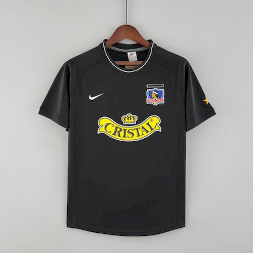 Retro 00-01 Colo Colo Auswärts Fußballtrikots