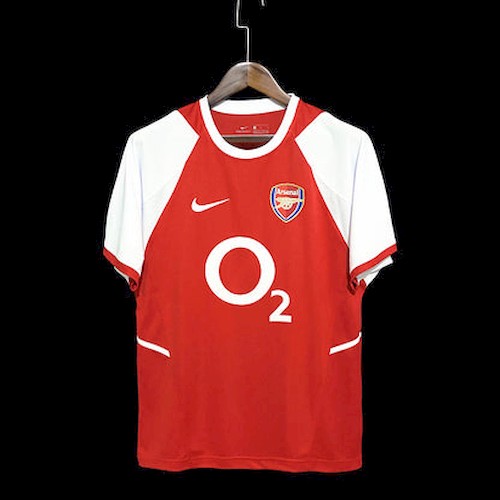 Retro 02-03 Arsenal Heim Fußballtrikots
