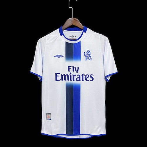 Retro 03-05 Chelsea Auswärts Fußballtrikots