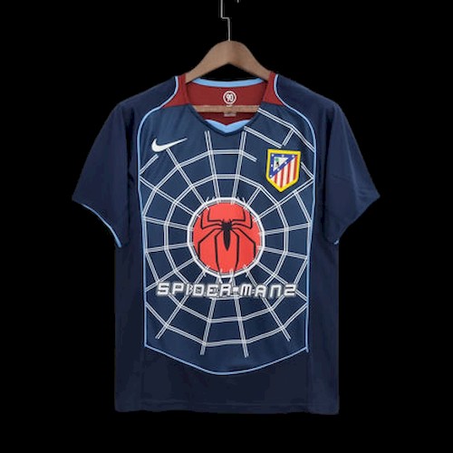 Retro 04-05 Atletico Madrid Auswärts Fußballtrikots
