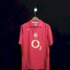Retro 05 06 Arsenal Heim Fußballtrikots