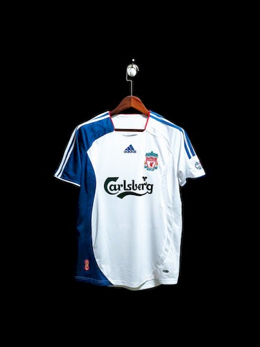 Retro 06-07 Liverpool Auswärts Fußballtrikots