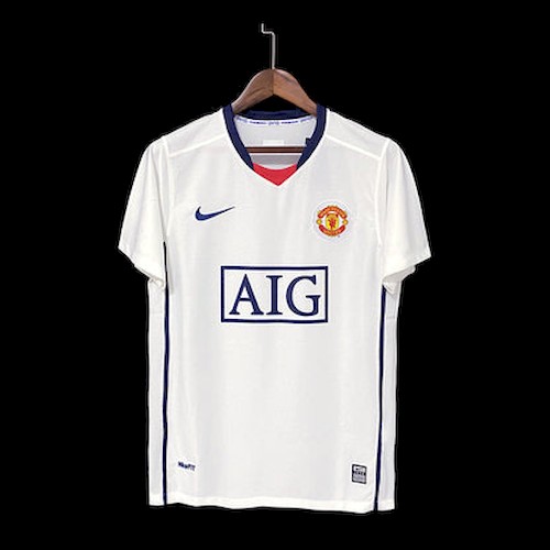 Retro 08-09 Manchester United Auswärts Fußballtrikots