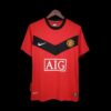 Retro 09 10 Manchester United Heim Fußballtrikots