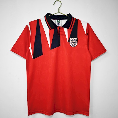 Retro 1992 England Auswärts Fußballtrikots
