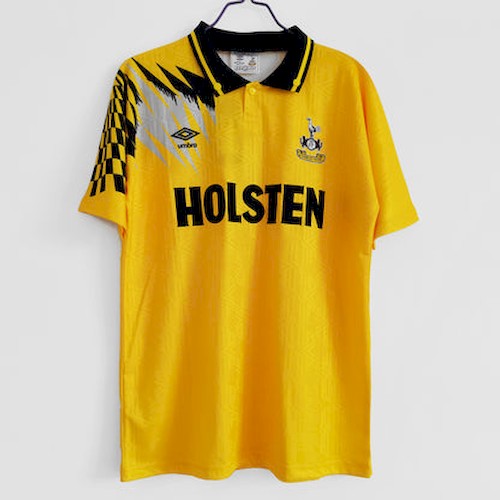 Retro 1993-94 Tottenham Hotspur Auswärts Fußballtrikots
