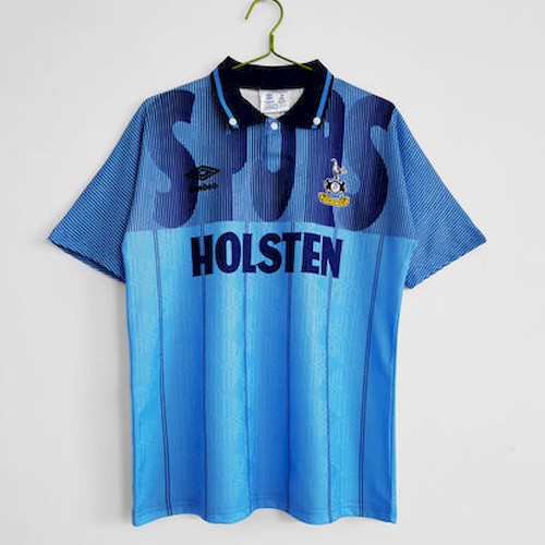 Retro 1993-94 Tottenham Hotspurs 3. Fußballtrikots