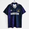 Retro 1994 95 Tottenham Auswärts Fußballtrikots