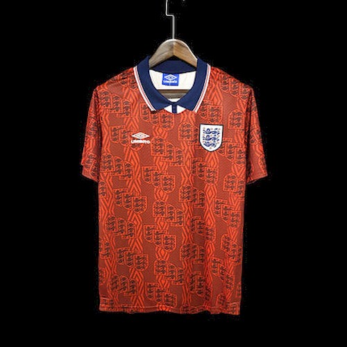 Retro 1994 England Auswärts Fußballtrikots
