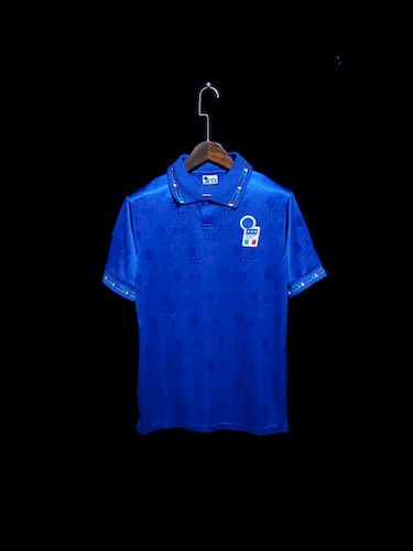 Retro 1994 Italien Heim Fußballtrikots