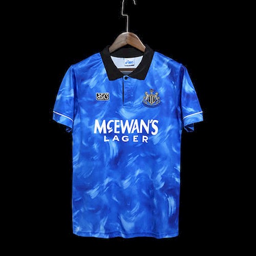 Retro 1994 Newcastle Auswärts Fußballtrikots