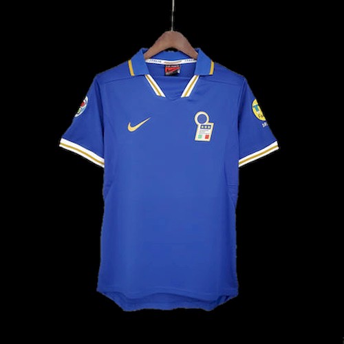 Retro 1996 Italien Heim Fußballtrikots