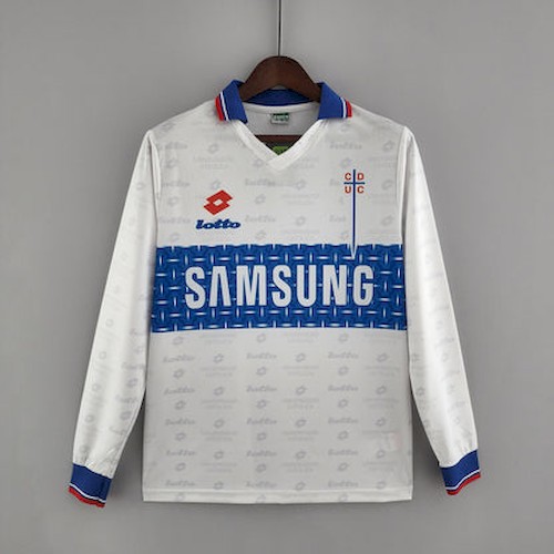 Retro 1996 Langarm Deportivo Universidad Católica 3. Auswärts Fußballtrikots