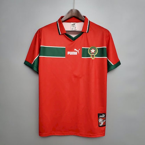 Retro 1998 Morocco Auswärts Fußballtrikots