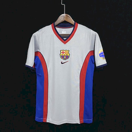 Retro 2000 Barcelona Auswärts Fußballtrikots