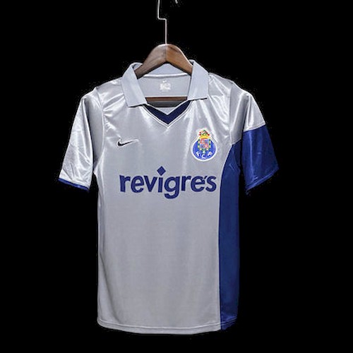 Retro 2001 Porto Auswärts Fußballtrikots