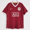 Retro 2006 07 Manchester United Heim Fußballtrikots