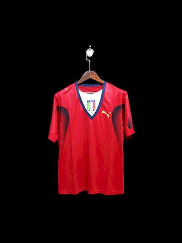 Retro 2006 Italien Torwart Fußballtrikots