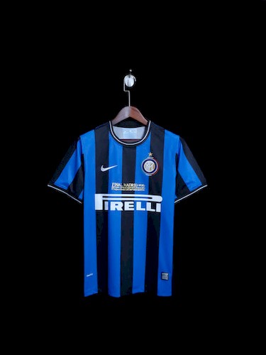 Retro 2010 Inter Mailand Heim Fußballtrikots