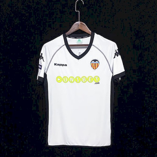 Retro 2011 Valencia Heim Fußballtrikots