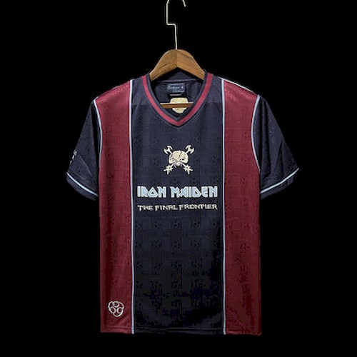 Retro 2011 West Ham Iron Maiden Heim Fußballtrikots
