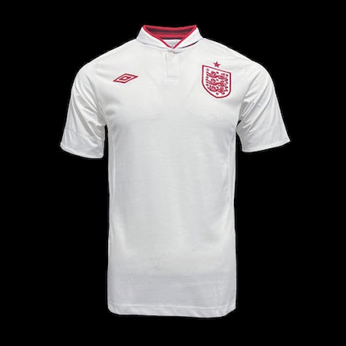 Retro 2012 England Heim Fußballtrikots