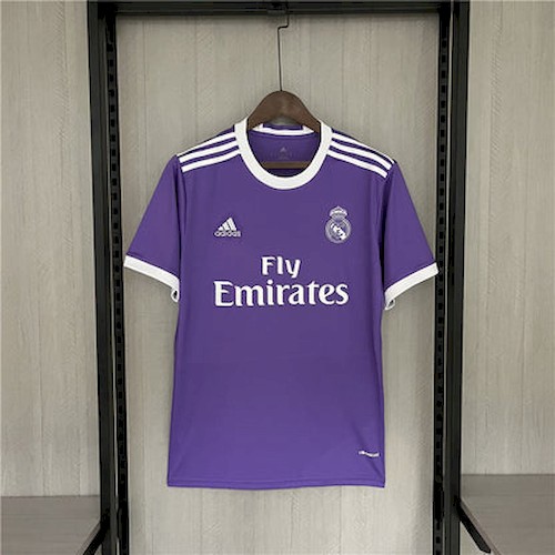 Retro 2016-17 Real Madrid Auswärts Fußballtrikots