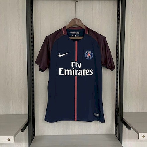 Retro 2017-18 PSG Heim Fußballtrikots