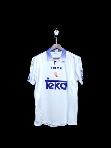 Retro 87-98 Real Madrid Heim Fußballtrikots