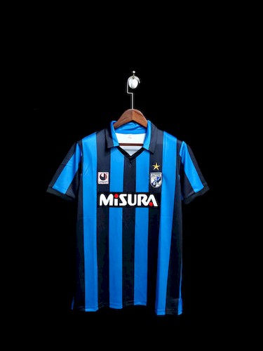 Retro 88-89 Inter Mailand Heim Fußballtrikots