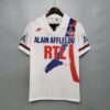 Retro 90 92 PSG Heim Fußballtrikots
