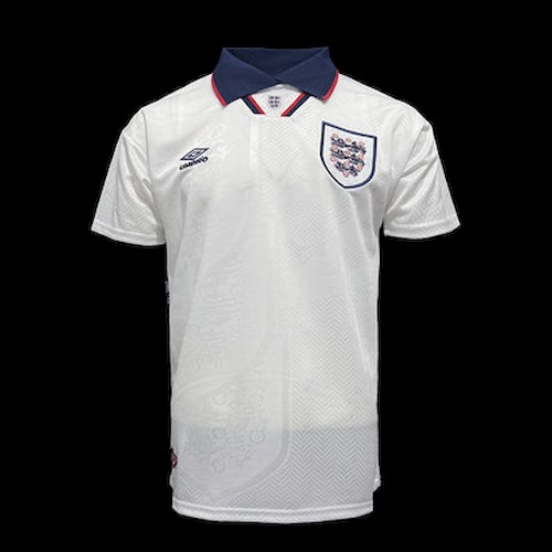 Retro 94-95 England Heim Fußballtrikots